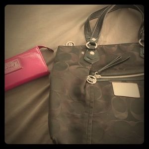 Excellent condition Coach Poppy Purse and Wallet